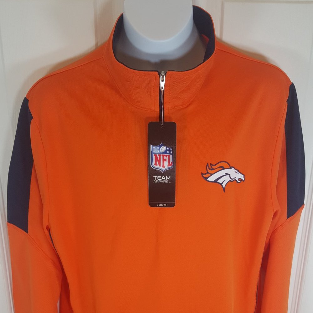 NFL Denver Broncos Sweat Sweatshirt Youth Size XL(18)